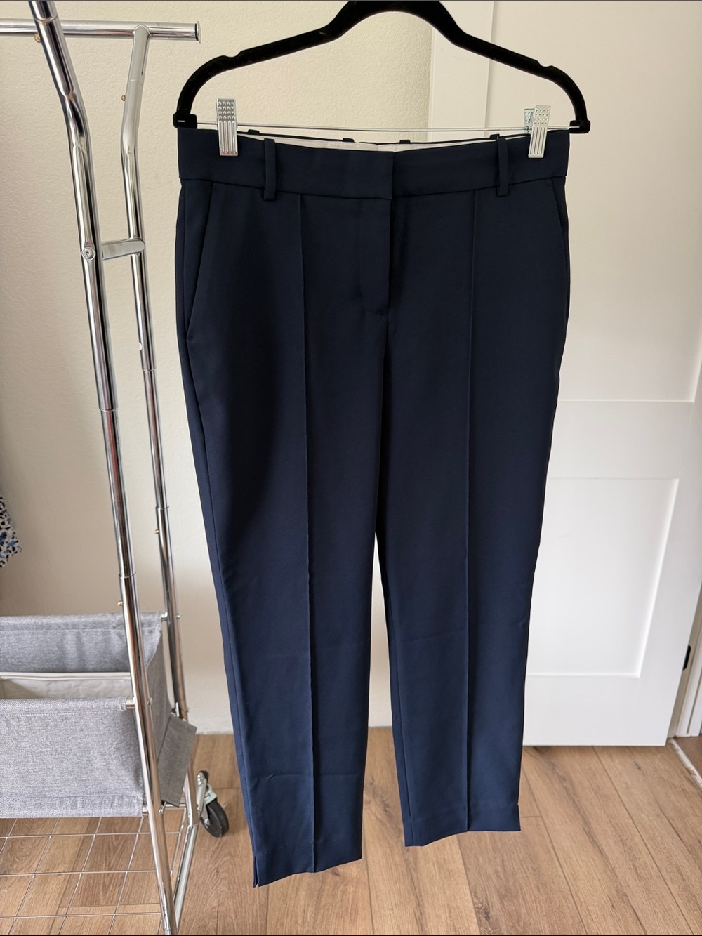 Tory Sport Navy Tailored Straight-Leg Golf pants.